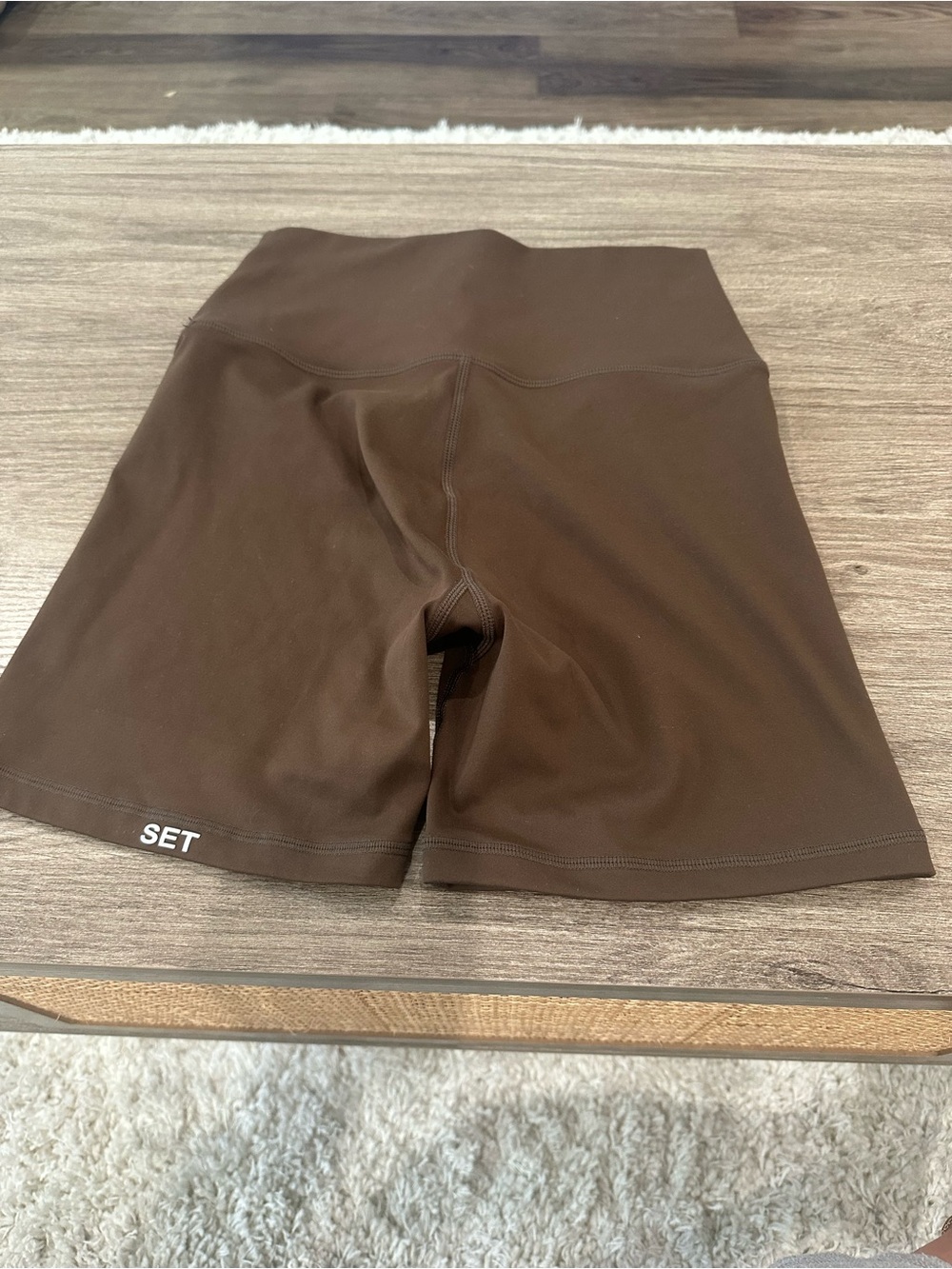 SET Active Brown Bike Shorts
